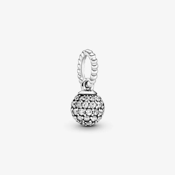 Pave Ball Pendant