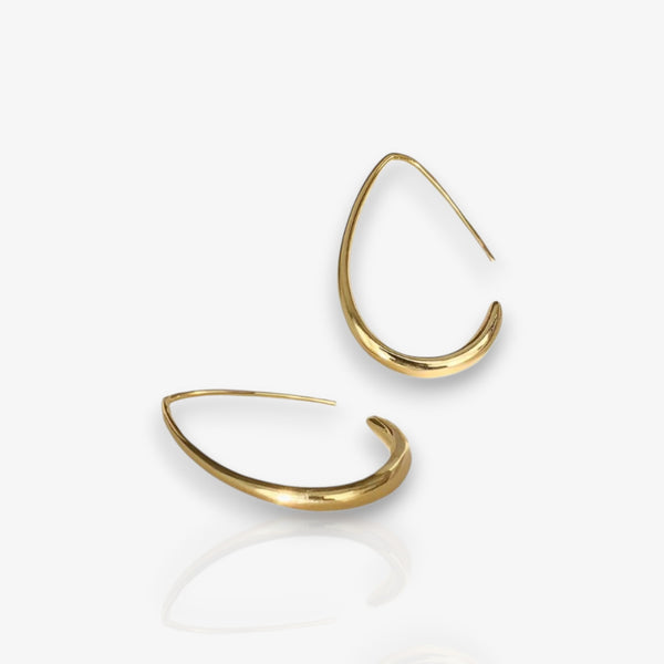 Crescent earrings