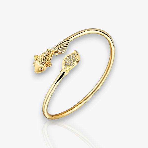 Gold Swamp whale bracelet