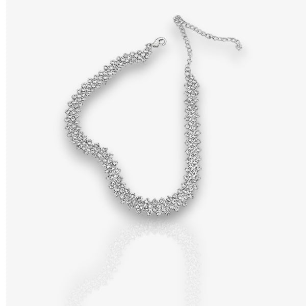 Full Rhinestone Necklace Clavicle Chain