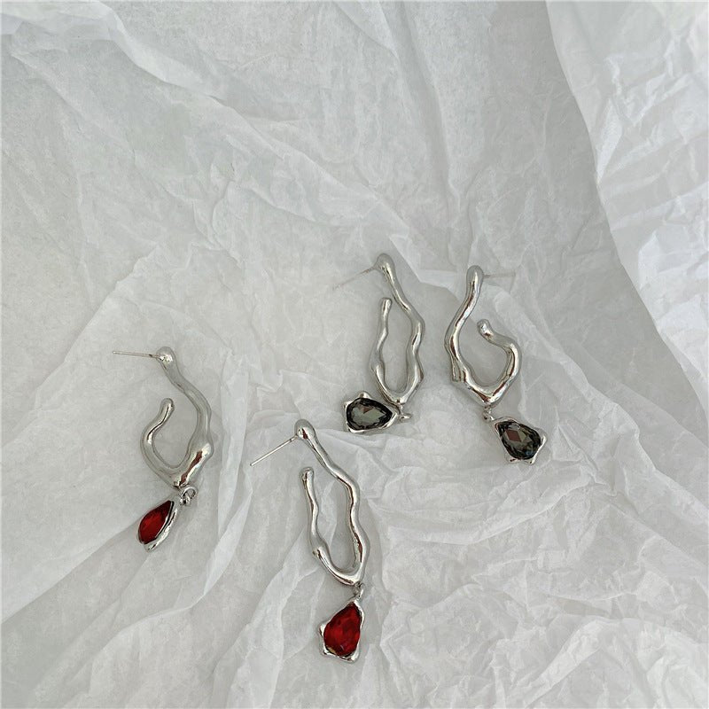 European And American Gem Earrings - jewel nook