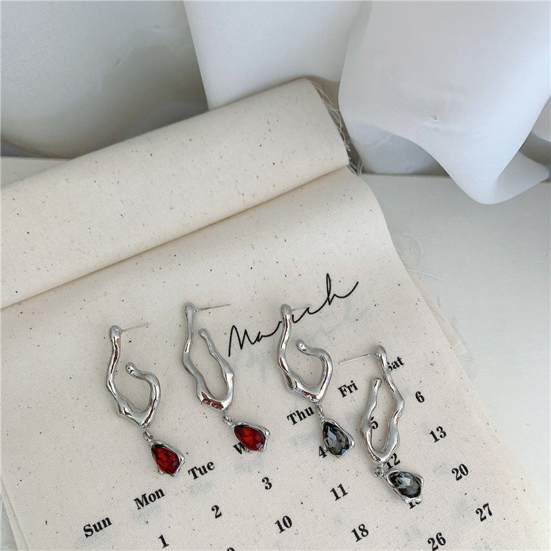 European And American Gem Earrings - jewel nook