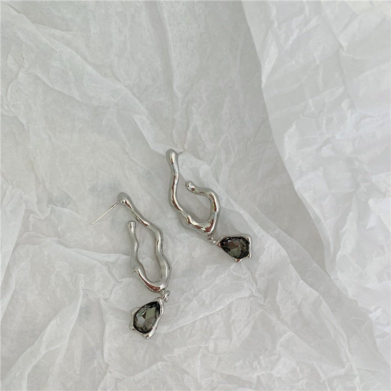 European And American Gem Earrings - jewel nook