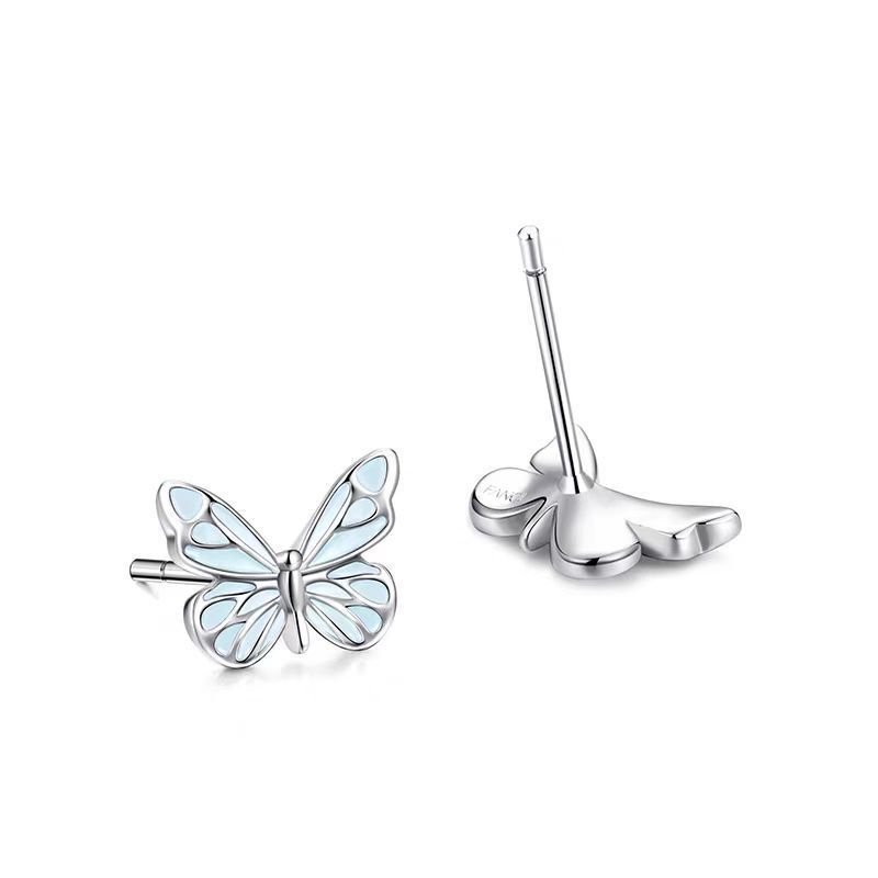 Fashion Personality Butterfly Stud Earrings - jewel nook